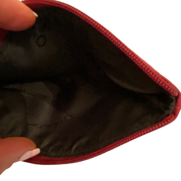 Burgundy Leather Wristlet - Picture 6 of 7